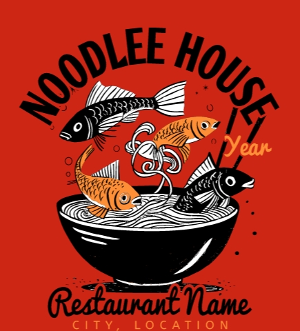Restaurant t-shirt design 7