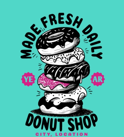 Restaurant t-shirt design 38