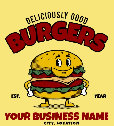 Restaurant t-shirt design 36
