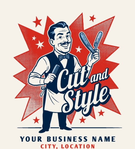 Salon t-shirt design 1