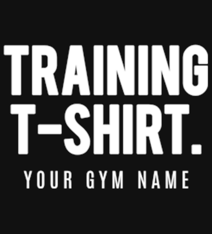 Workout t-shirt design 8