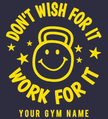 Workout t-shirt design 24