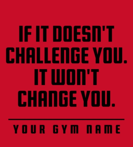 Workout t-shirt design 18