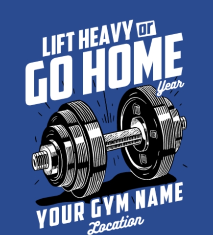 Workout t-shirt design 22