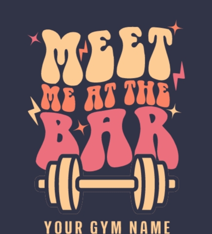 Workout t-shirt design 6