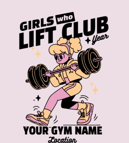 Workout t-shirt design 9