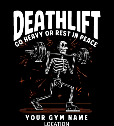 Workout t-shirt design 16