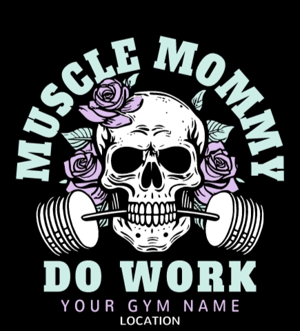 Workout t-shirt design 12