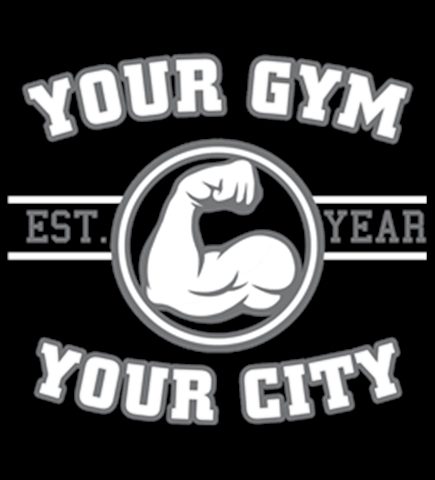 Workout t-shirt design 19