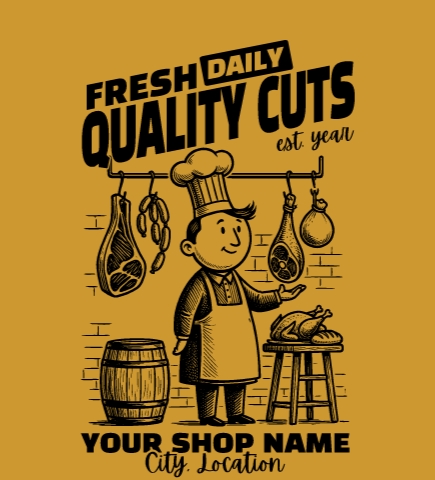 Custom Meat Lover T-Shirts | Create Online at UberPrints
