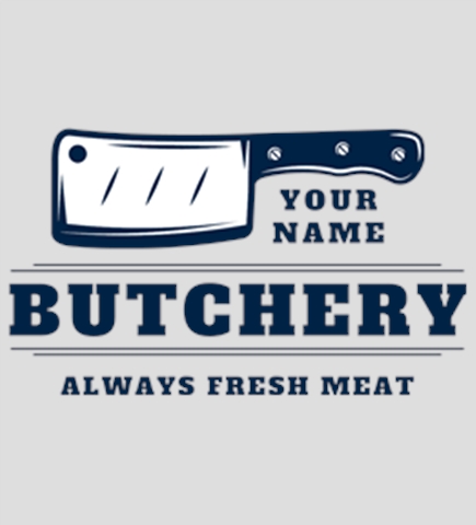 Butcher t-shirt design 9
