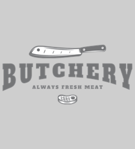 Butcher t-shirt design 17
