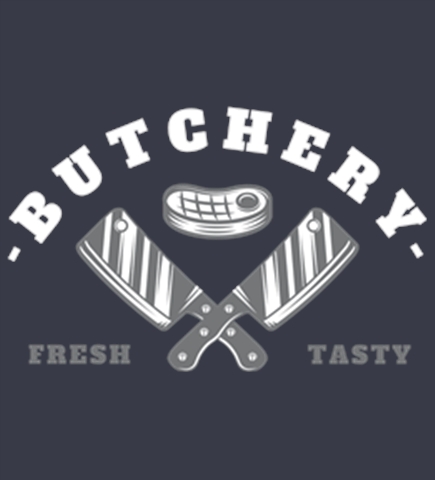 Butcher t-shirt design 7