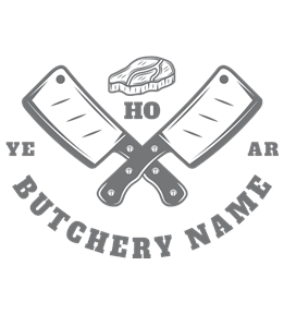 Butcher t-shirt design 3