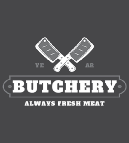 Butcher t-shirt design 12