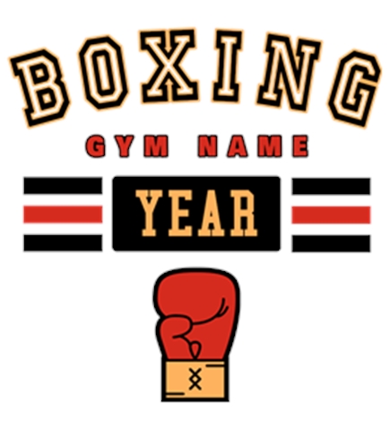 Boxing t-shirt design 3