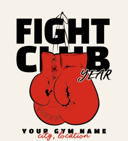 Boxing t-shirt design 6