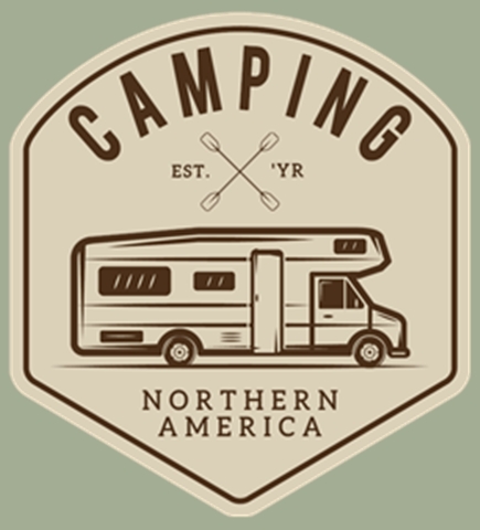 Camping t-shirt design 5