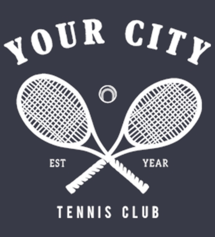 Tennis t-shirt design 23