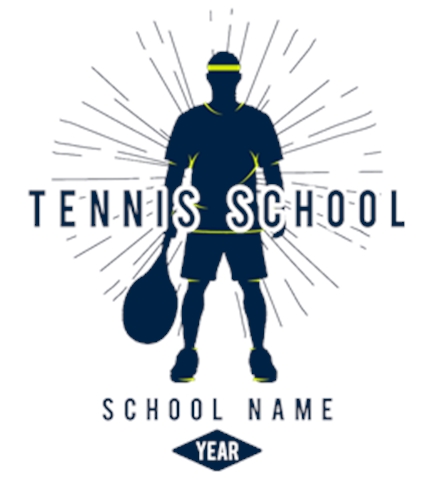 Tennis t-shirt design 34
