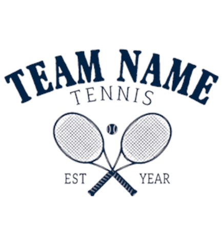 Tennis t-shirt design 29