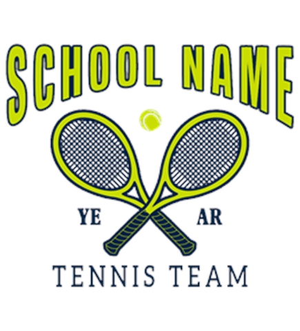 Tennis t-shirt design 41