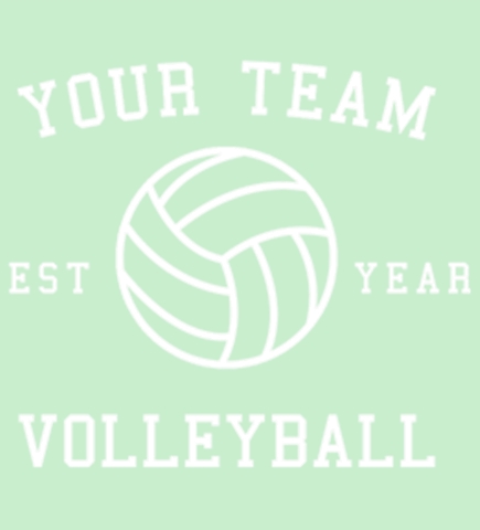 Volleyball t-shirt design 40