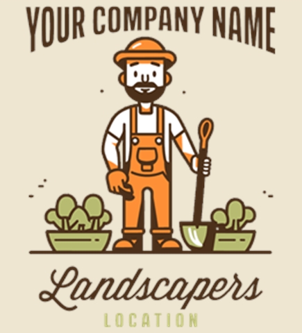 Landscaping t-shirt design 4