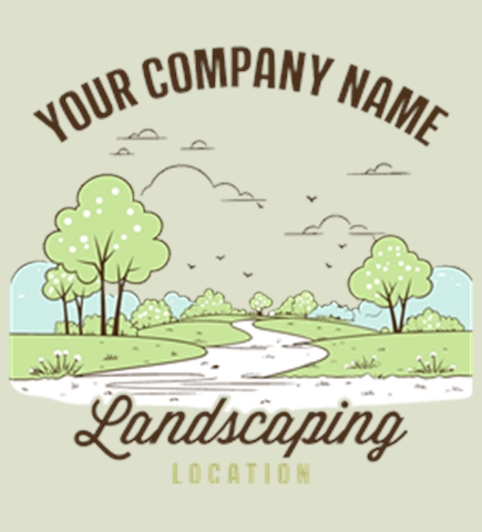 Landscaping t-shirt design 5