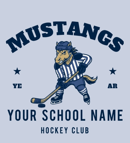 Hockey t-shirt design 5
