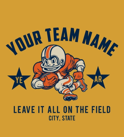 Football t-shirt design 9