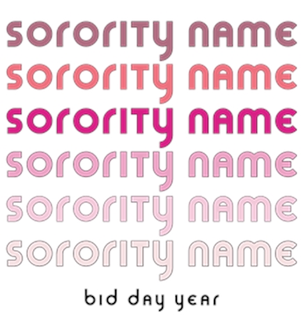 Bid Day t-shirt design 8