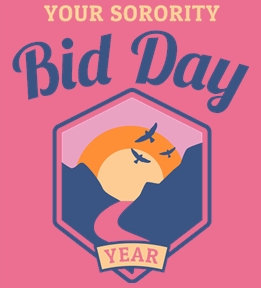 Sorority Templates t-shirt design 78