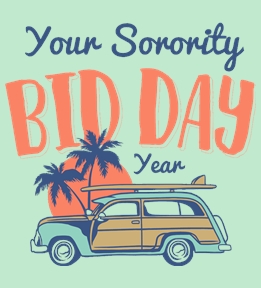 Bid Day t-shirt design 15