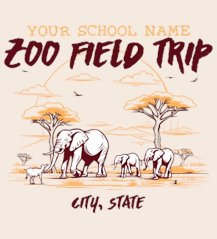 Field Trip t-shirt design 3