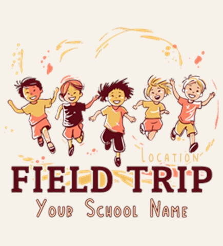 Field Trip t-shirt design 17