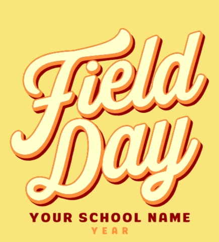 Field Day t-shirt design 7