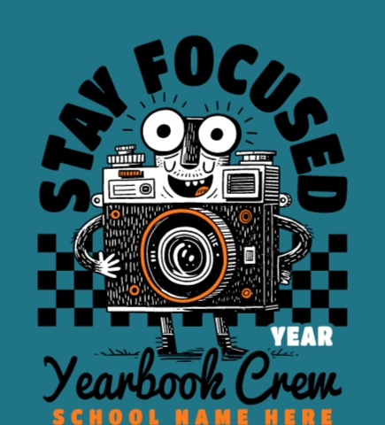 Yearbook t-shirt design 1