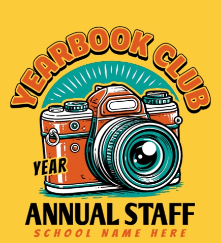 Yearbook t-shirt design 3