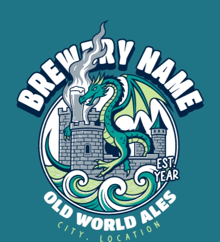 Brewery t-shirt design 10