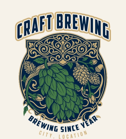 Brewery t-shirt design 9