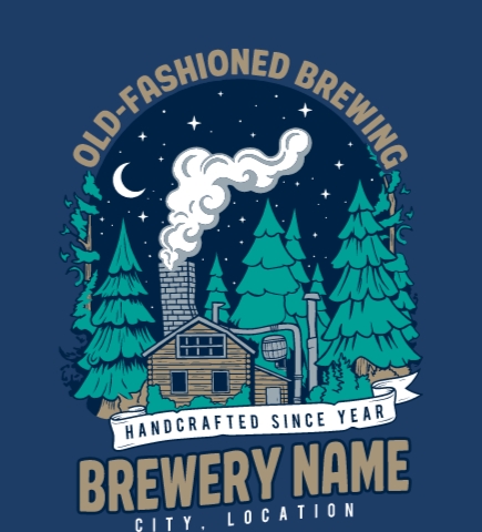 Brewery t-shirt design 14