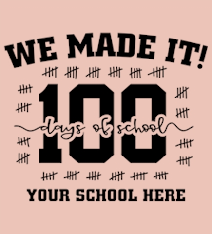 Custom 100th Day T-Shirts