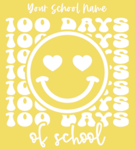 Custom 100th Day T-Shirts