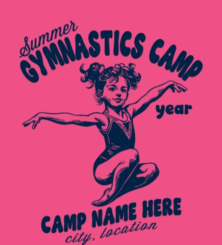 Summer Camp t-shirt design 200