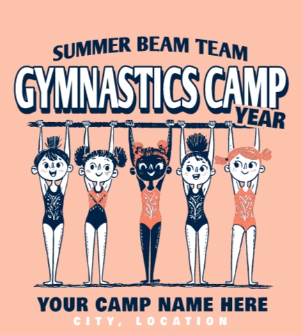 Summer Camp t-shirt design 74