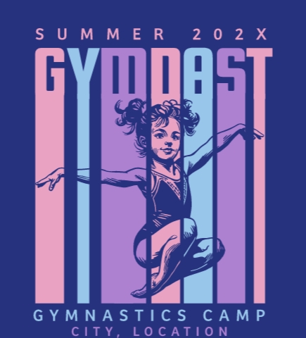 Summer Camp t-shirt design 72