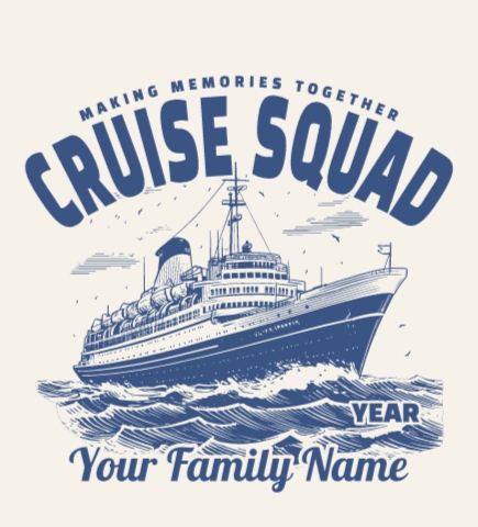 Cruise t-shirt design 4
