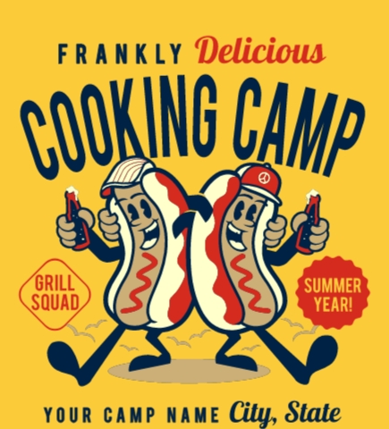 Summer Camp t-shirt design 32