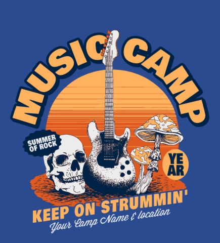 Summer Camp t-shirt design 51